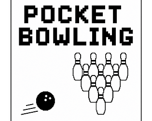 Pocket Bowling PlayDate itch.io screenshot